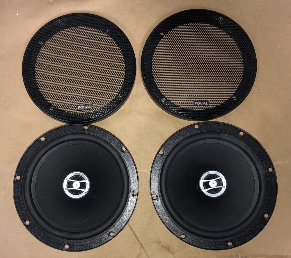 FOCAL RCX-165 6.5″ 60W RMS 2-WAY TWEETERS AUDITOR COAXIAL CAR SPEAKERS
