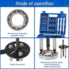 21 in1 Bearing Puller, Bearing Puller Set, Inner Hole Three-Jaw 21in1-puller