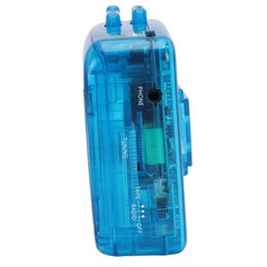 Portable Cassette Player Transparent Retro For Music Lovers ABS Easy To Use