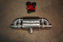 VALVETRONIC DESIGN UVM.76MM.TSTYLE.X1 Exhaust Muffler; 11-1/2″ Width x 7″