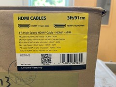 150 per Box of High Speed HDMI Cable M/M 3Ft
