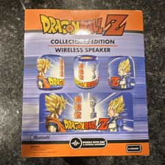 Dragon Ball Z Collectors Edition Wireless Speaker With Built In Mic, Bluetooth.