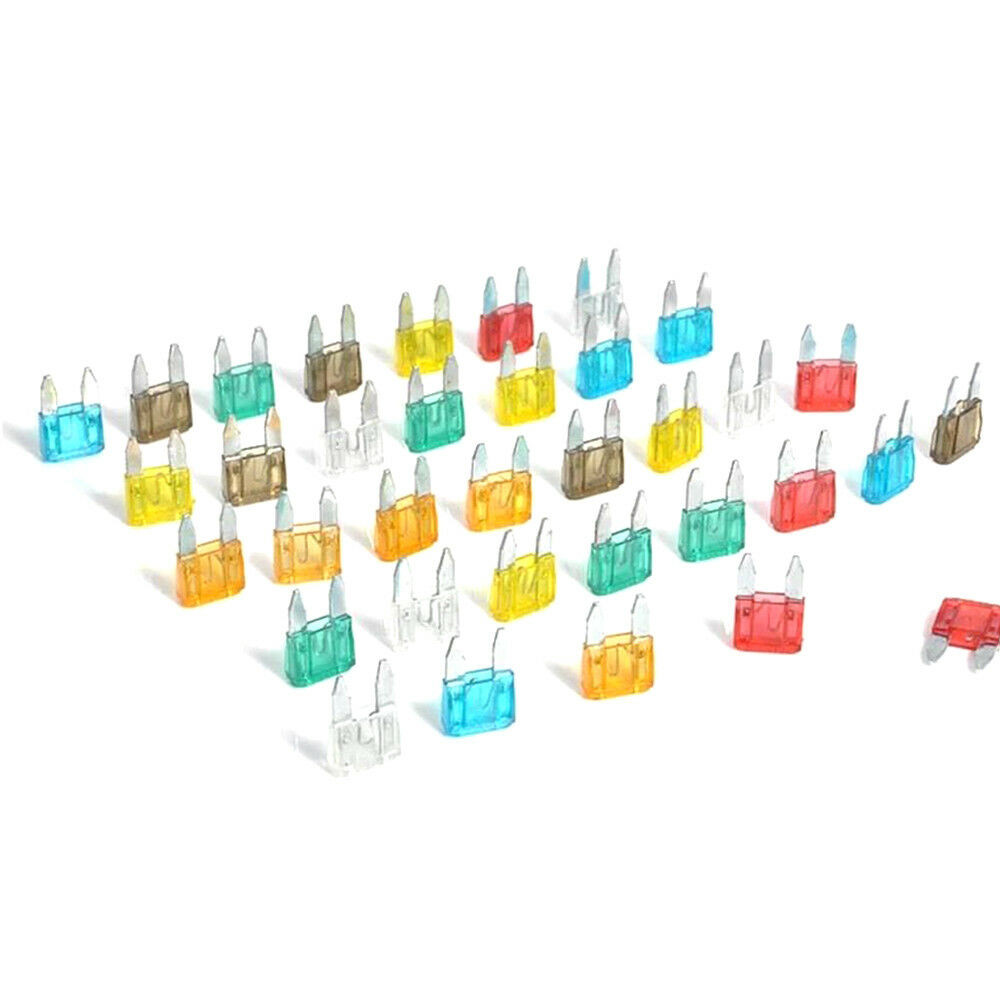 New 70pcs Assorted Car Mini Fuse 5 7.5 10 15 20 25 30 Amp