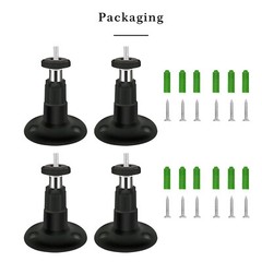For Arlo Pro Security – 4Pack Flexible Camera Wall Mount Bracket Outdoor Indoor
