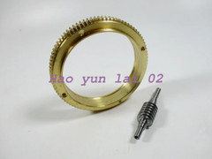1 set of outer diameter: 72mm 0.8M-90T worm gear ratio 1:90