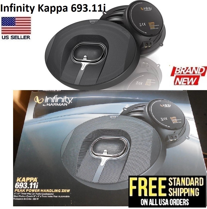Infinity Kappa 693.11i 6″x9″ 3-way car speaker DISCONTINUED