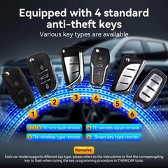 Car Key Programmer Equipment THINKCAR TKEY 101 6 Unit Remote Key For 892BT 689BT