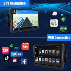 For Jeep Wrangler 2007-2017 Android 15 Car Radio Stereo Touch Screen Carplay GPS