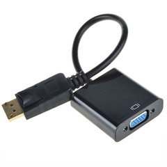 Display Port dp to VGA Adapter cable displayport to vga cord 1080P for dell hp