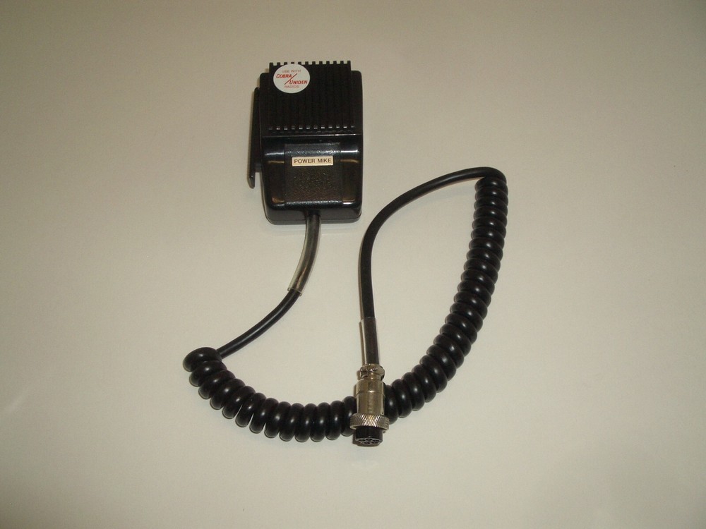 VANCO CBM35SB DYNAMIC POWER MICROPHONE 5PIN CONNECTOR FOR COBRA UNIDEN