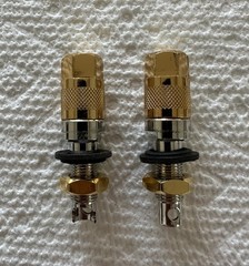 Pair of Jeff Rowland Amplifier Output Binding Posts