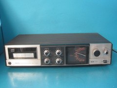 AWESOME VINTAGE DYN MODEL DS-3120 RECIEVER AM FM 8-TRACK PLAYER PHONO WOODGRAIN