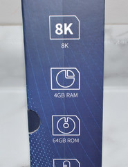 NEW SEALED VSEEBOX V3 PLUS 8K SMART MEDIA PLAYER 4GB RAM 64GB ROM VOICE CONTROL