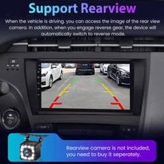 Android 15 For Toyota Prius 2010-2015 Carplay Car Stereo Radio 32GB GPS + Camera