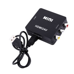 HDMI to RCA Converter Composite AV Adapter 1080P CVBS For TV HDMI2AV