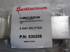 8-Way Coaxial Cable Splitter 5-2300 MHz for RG6 RG59 TV Antenna