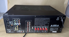 Denon AVR-590 5.1 Channel AV Surround Receiver HDMI Tested Powers On Read