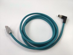 Keyence OP-88301/88302/88303 L 型 Ethernet Cable 2/5/10M Industrial Network