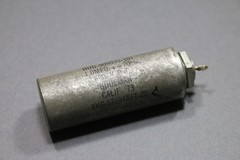 Vintage Gudeman 1.0 uF 600V DC Oil PIO Capacitor 1uF Tube Amp Tested Good 2