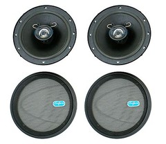 DNF 1 Pair 2 Way 6-1/2″ 6.5″ Slim Speakers 240 Watts Maximum Power- SHIPS FREE