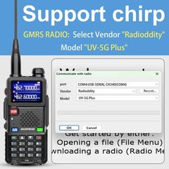 8W GMRS Handheld Walkie Talkies – Long Range Two Way Radios, NOAA/FM/UHF/VHF, 99