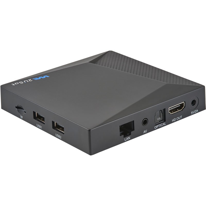 We2Usat K3Pro Android TV Box Plug and Play