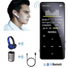 MP4/MP3 Player Support 128GB Bluetooth Lossless Music FM Radio Recorder Sport US