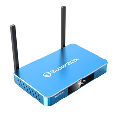 SuperBox S6 Max TV Streaming Box U-HD all featured content No annual fee-free