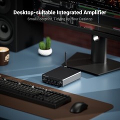 Fosi Audio BT30D Mini Bluetooth Audio Receiver Amplifier 2.1 Channel Amp 100W