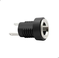 5PCS 5.5mm x 2.1mm DC Power Supply Female Jack Socket Panel Mount Connector M81