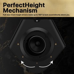 Nakamichi Dragon 11.1.6 with Single 12″ Subwoofer, Dolby Atmos and DTS:X Pro / A