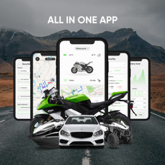 SIZZAPP Real-time GPS tracker for motorbikes WITHOUT SUBSCRIPTION