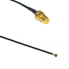 U.fl IPX to RP-SMA Female Jack (male pin) Pigtail Cable for WIFI Wireless Anten