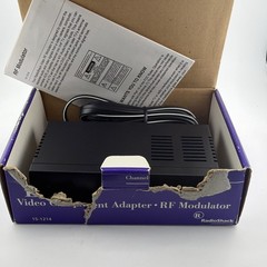 RadioShack RF Modulator Cat. No. 15-1214 120V AC 60Hz 4.5W