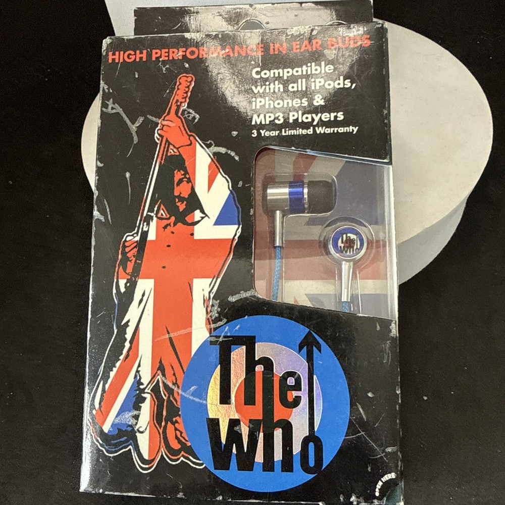 The Who In-Ear Only Headphones NEW High Performance 2010 Colleftible