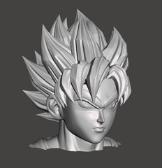 Goku Headphone Stand – Dragon Ball Z Headphone Holder – Gift for Gamer Dad