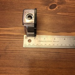 2 Way Zinc Alloy Power Distribution Block For Audio 0/2/4 In 4/8 Guage