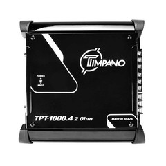 Timpano TPT-1000.4 Compact 4 Channel Car Audio 8.11” x x 2.60”