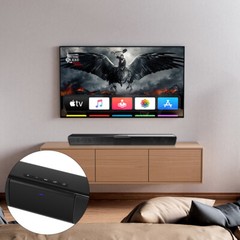 TV Surround Sound Bar Speaker System Wireless BT Subwoofer Home Theater + Remote