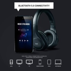 ISO Bluetooth 5.0 Wireless Over Ear Foldable Stereo Headphones with 30 Hours …
