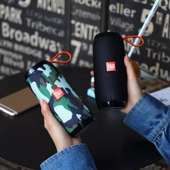 Bluetooth Wireless Speaker Portable Waterproof Stereo Bass Sound USB TF FM Radio