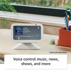 Amazon Echo Show 5 , Smart display with 2x the bass and clearer sound, Charcoal