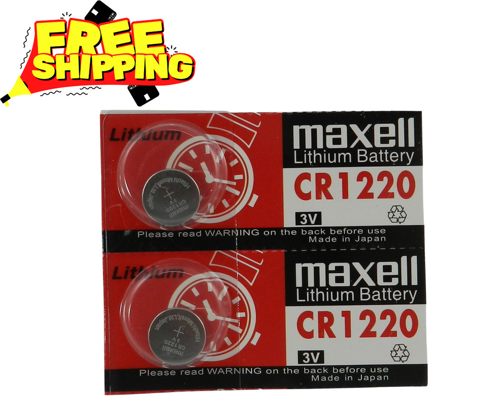 CR1220 Maxell – Exp. 2031 – 2 Pcs