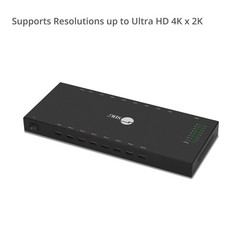 1×16 HDMI Splitter – 4K x 2K @30Hz & 1080p, HDMI 1.4 Deep Color, 3D, Plug & P…