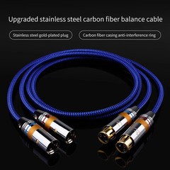 YYTCG 6N OCC XLR Audio Cable 3-Pin Male to Female High-Purity Copper HiFi