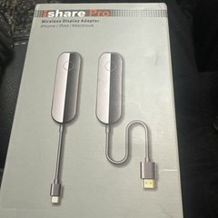 iShare Pro Wireless Display Adapter HDMI Receiver USB-C TX Wi-Fi for Apple
