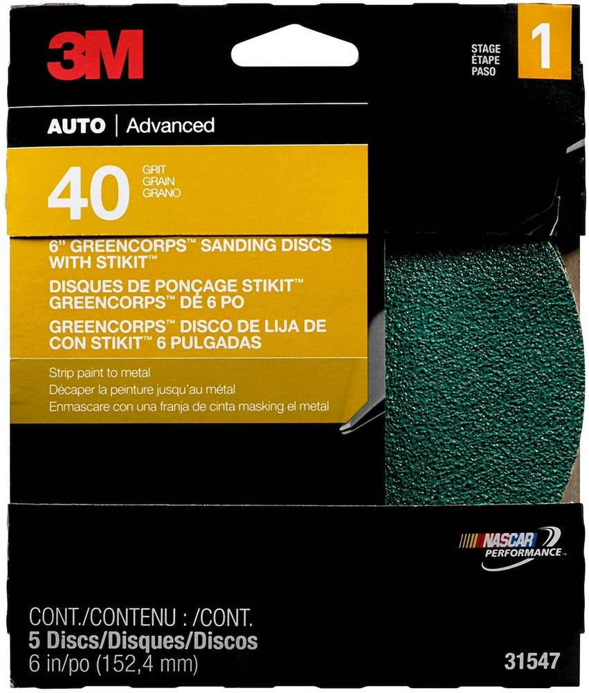 STIKIT PROD DISC 6′ 40E 3M 31547 Expedited Shipping