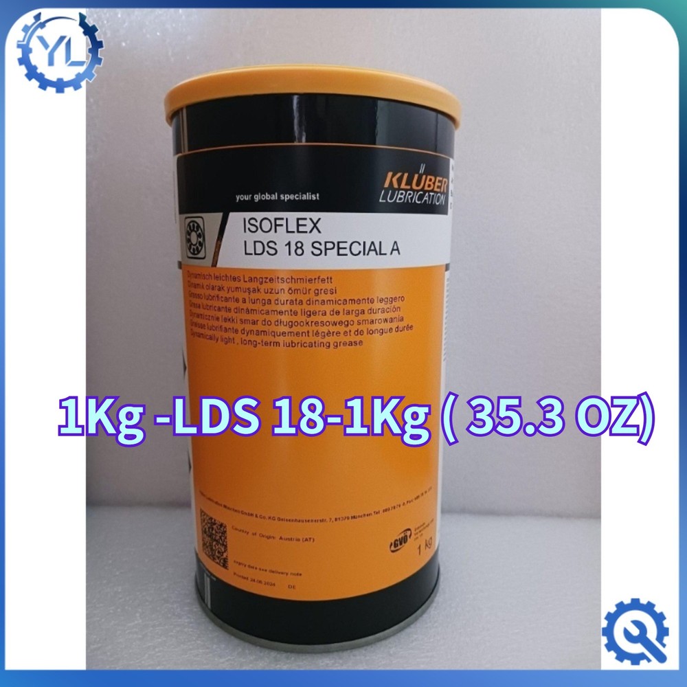 1Kg ( 35.3 OZ) KLUBER Lubrication ISOFLEX LDS 18 SPECIAL A Grease free ship New