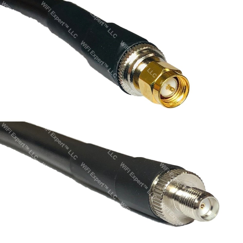 LMR400 SMA MALE to SMA FEMALE Coaxial RF Cable USA-Ship Lot