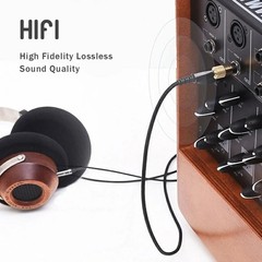 6.3mm 1/4″ Male plug to 3.5mm 1/8″ Female Jack Stereo Headphone Audio Adapter